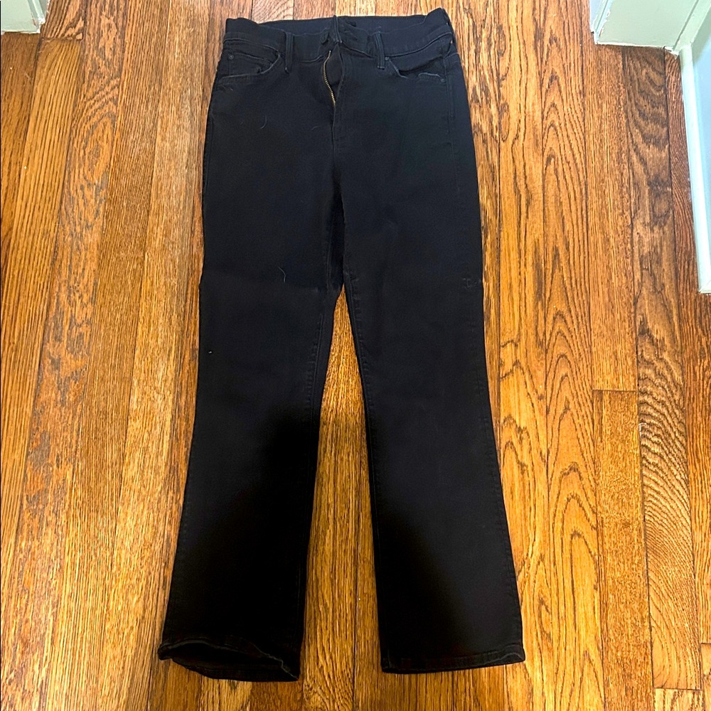 Mother Insider Crop 26
Not guilty wash (black)